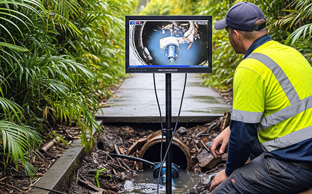 Plumber Camera Inspection Drain